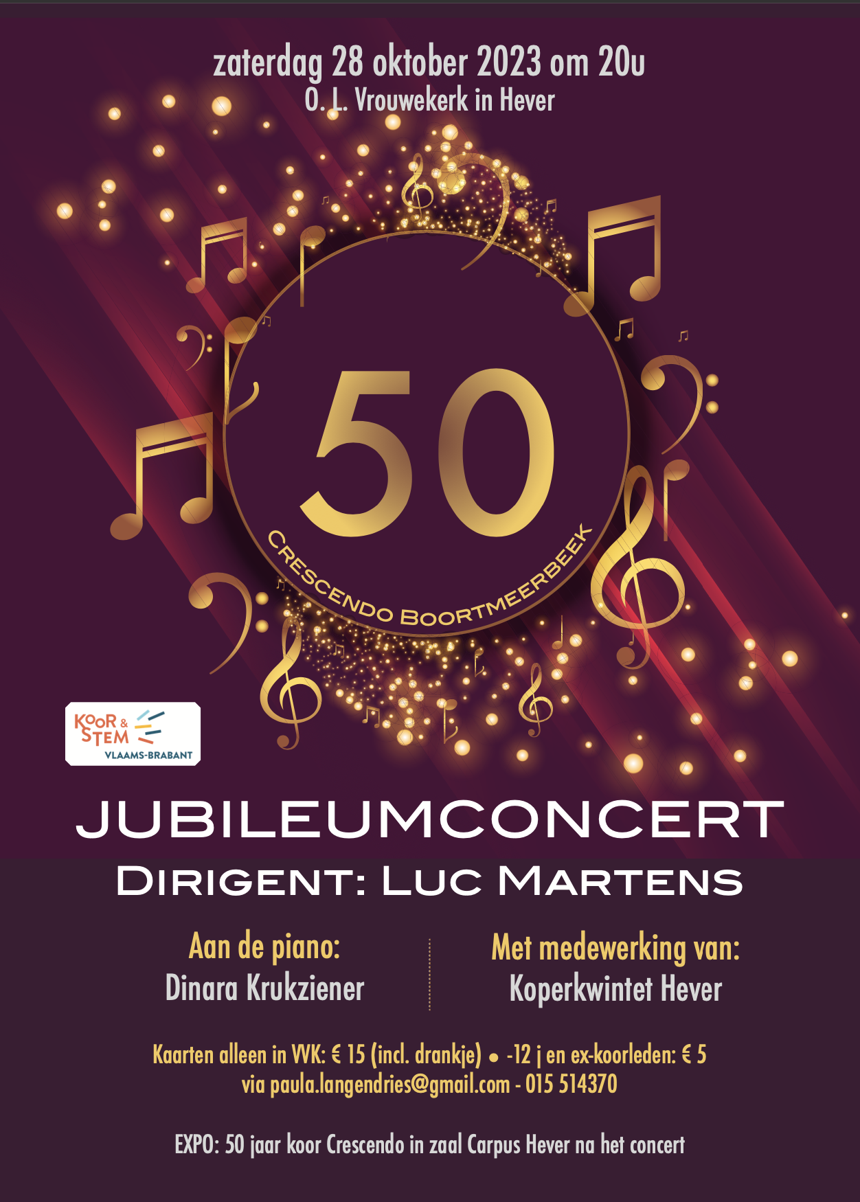 Concert 50 jaar Crescendo